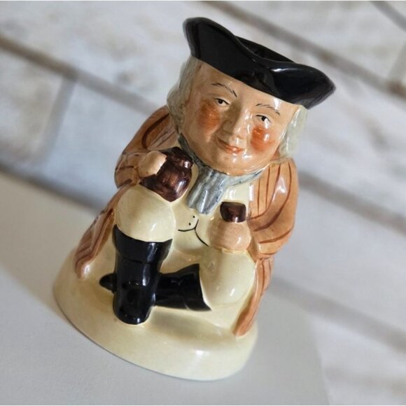 VTG Tony Wood studio Toby Jug Staffordshire England Hand painted - Picture 2 of 12